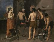 Diego Velazquez The Forge of Vulcan (df01) oil painting